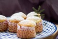 Sweet muffins with cottage cheese
